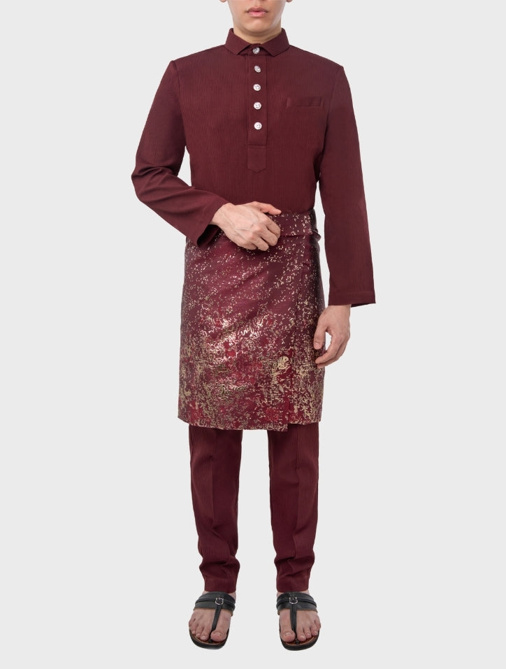 Nazim in Maroon