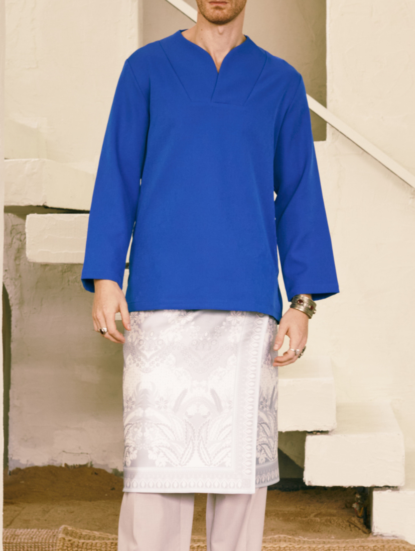 Andika Top in Royal Blue FIZIWOO